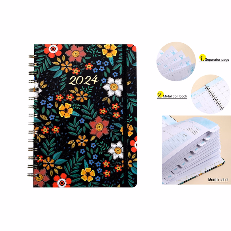 Monthly Planner with Monthly Tabs