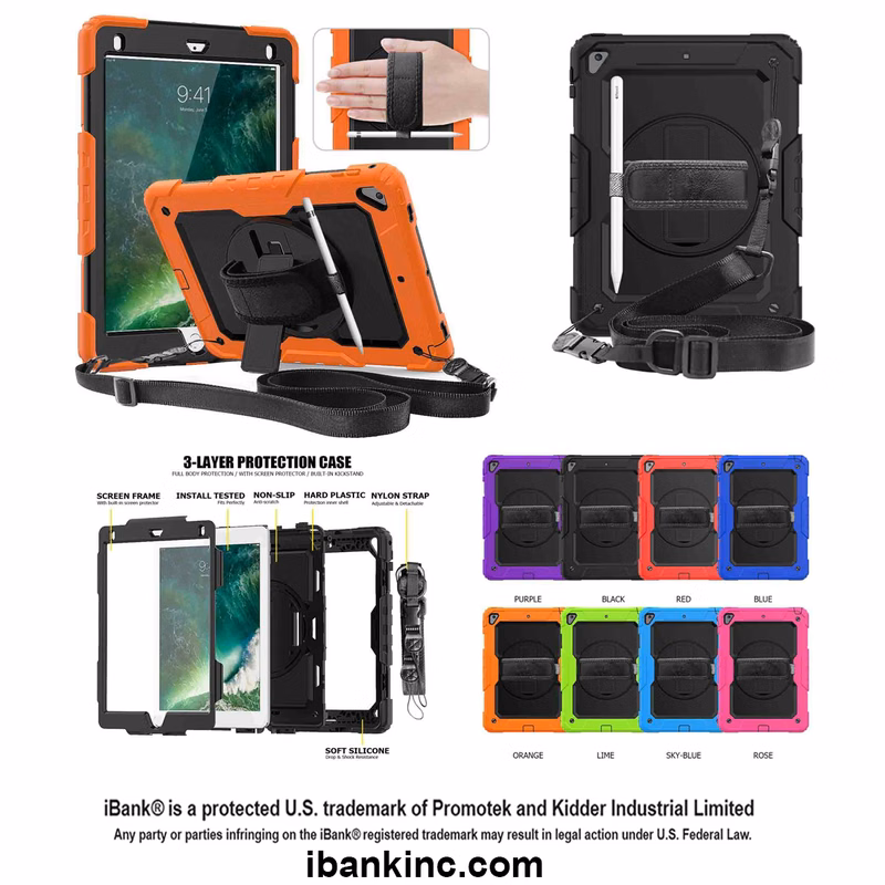 iBank ® iPad 10.2" Shockproof Case compatible with 9th/8th/7th 2021-2019