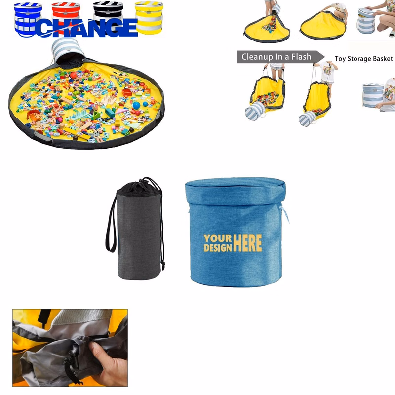 Round Children Toy Storage Bag