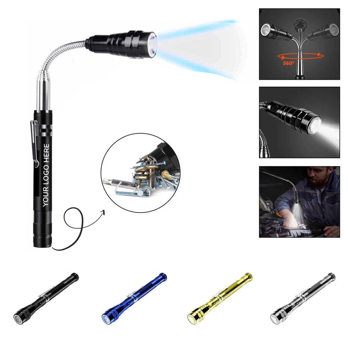 LED Magnetic Pickup Tool 1