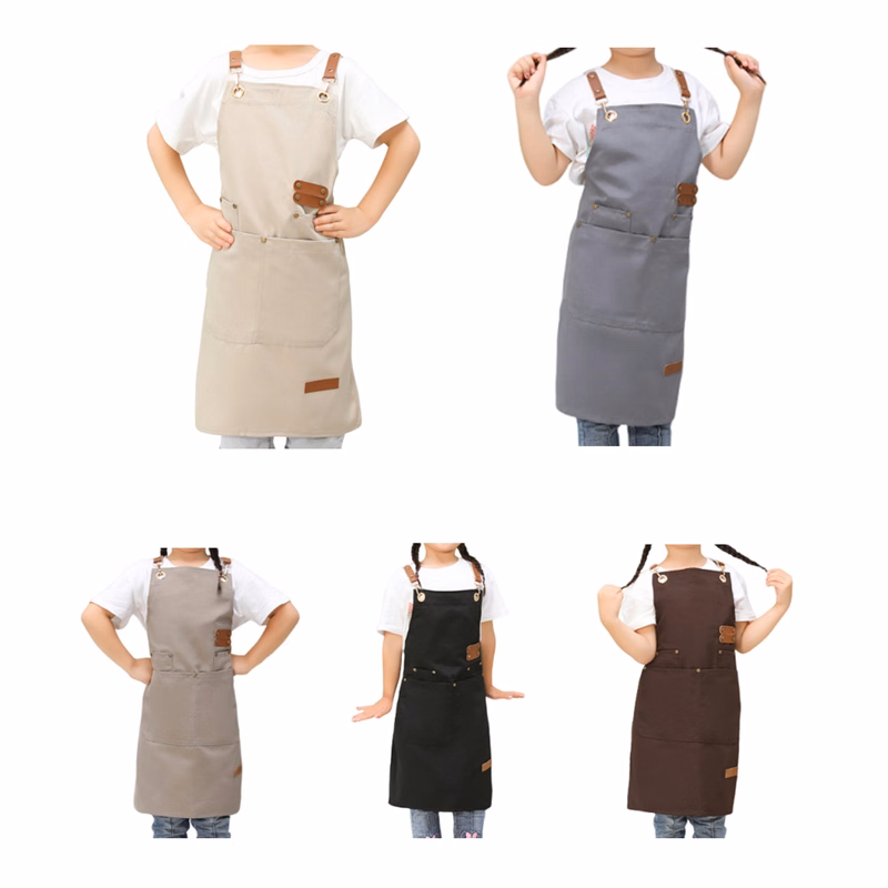 Kids Waterproof Art Printing Apron