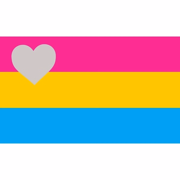 Panromantic Antenna Flag