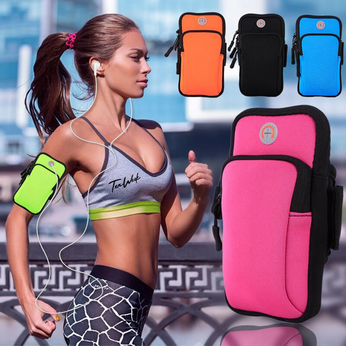 Neoprene Cell Phone Armbands Holder 1