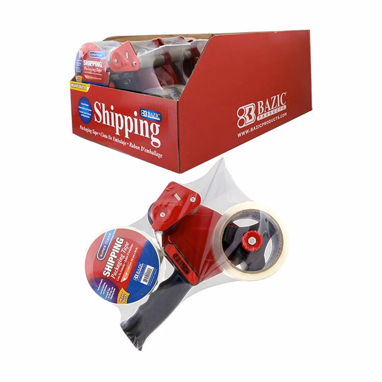 Packaging Tape Dispensers - 2 Rolls Included