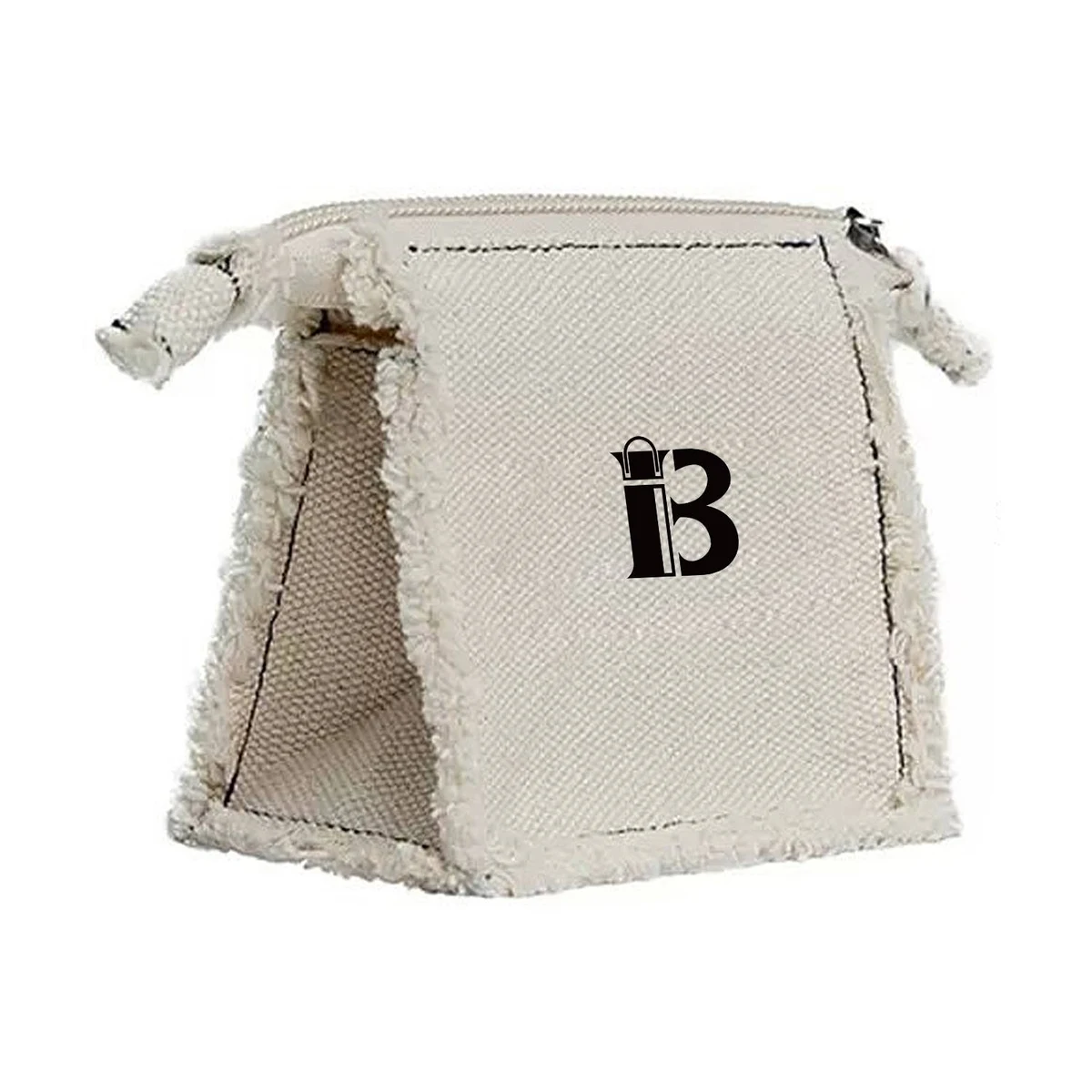 Mini Canvas Zippered Portable Storage Bag 1