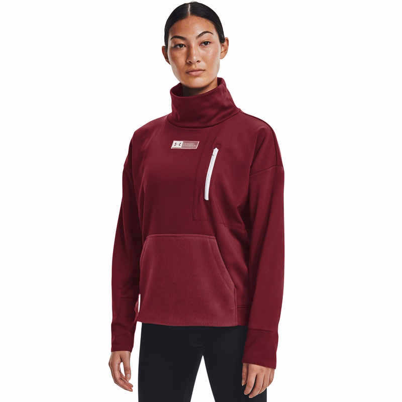 Women's UA Armour Plus Mock Long Sleeve 