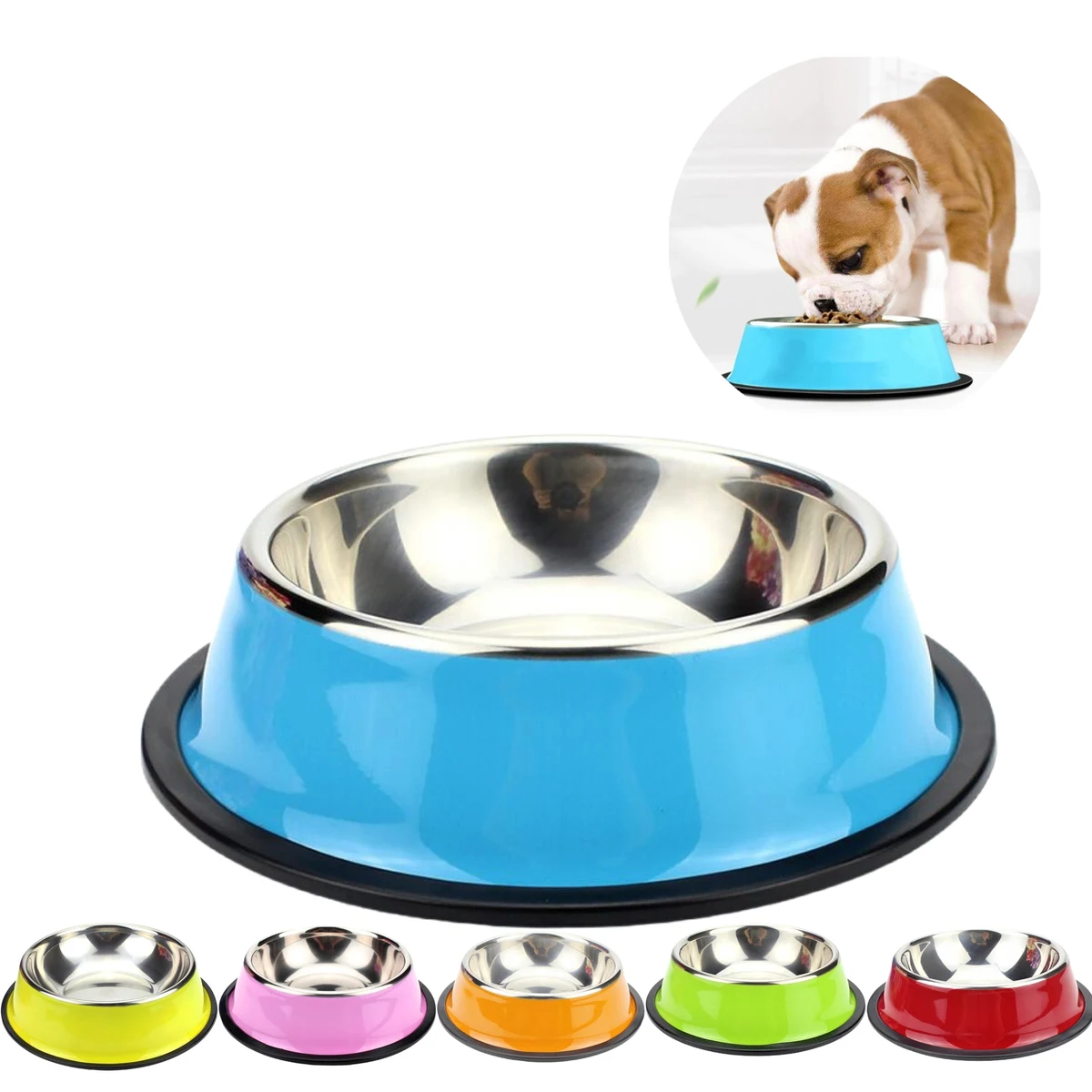 MOQ 50 Stainless Steel Pet Bowl 1