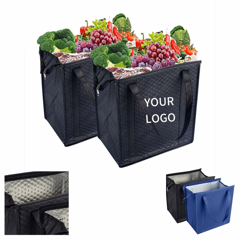 Reusable Thermal Cooler Bag For Food Storage