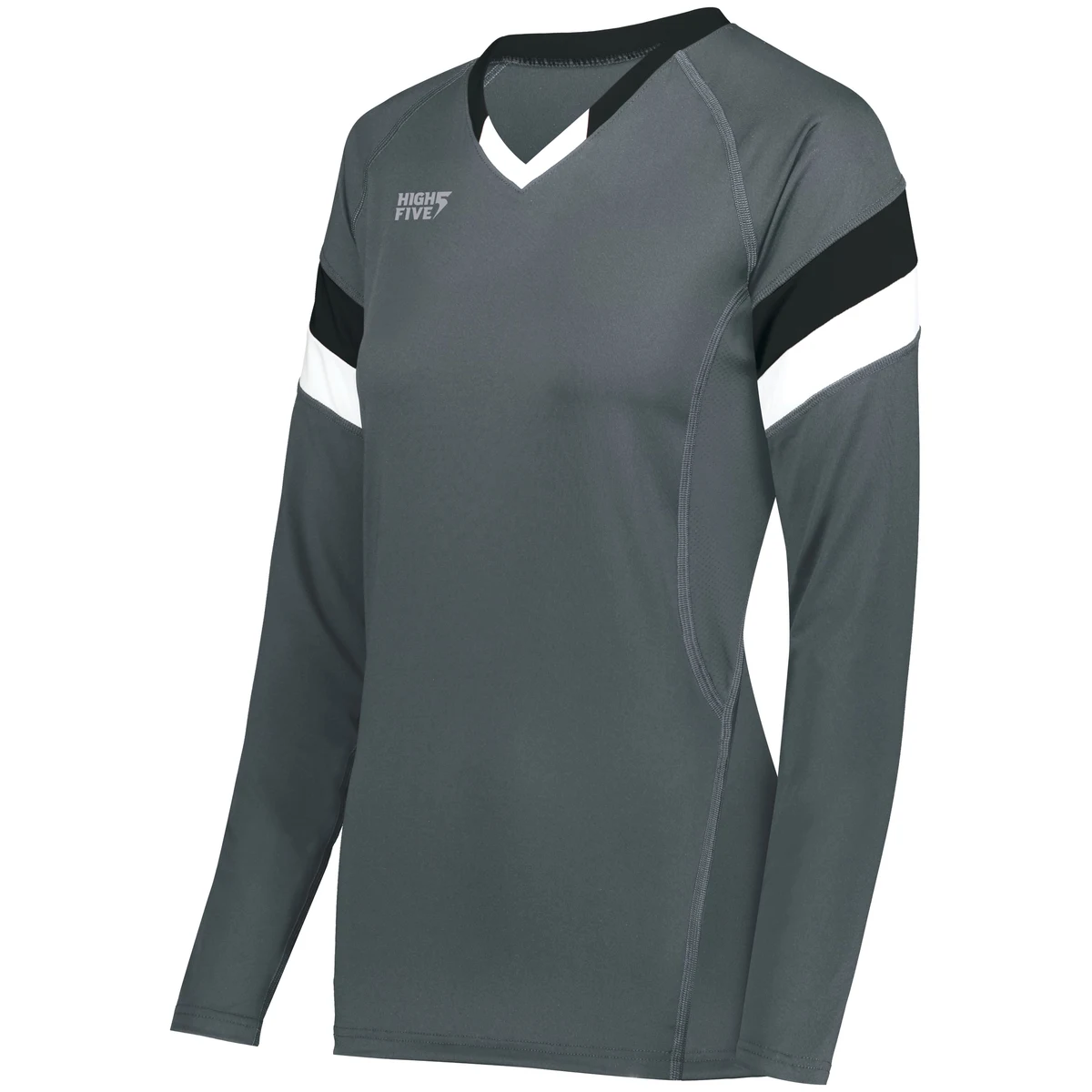 Ladies TruHit Tri-Color Long Sleeve Jersey 1