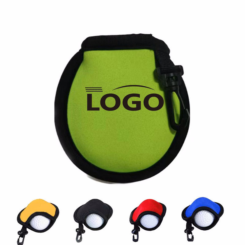 Portable Pocket Golf Ball Washer Golf Ball Cleaner Pouch