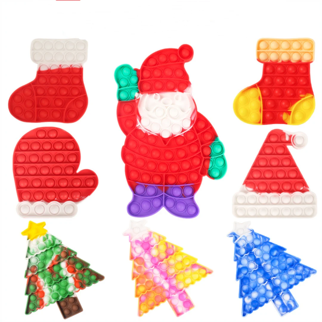 Push Bubble Pops Christmas Toy 1