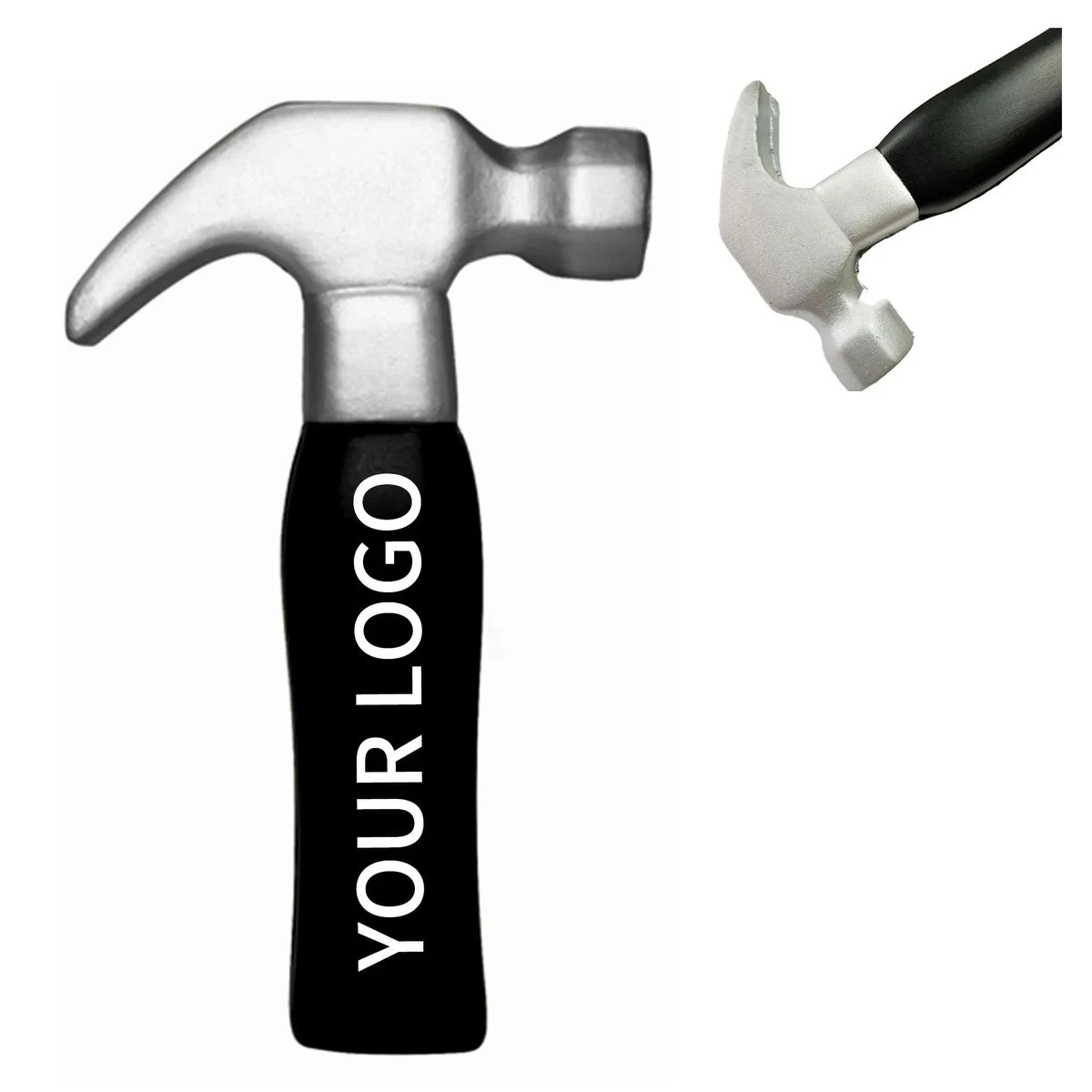 Compact PU Hammer Stress Reliever For Adults, custom stress ball with logo imprint 1
