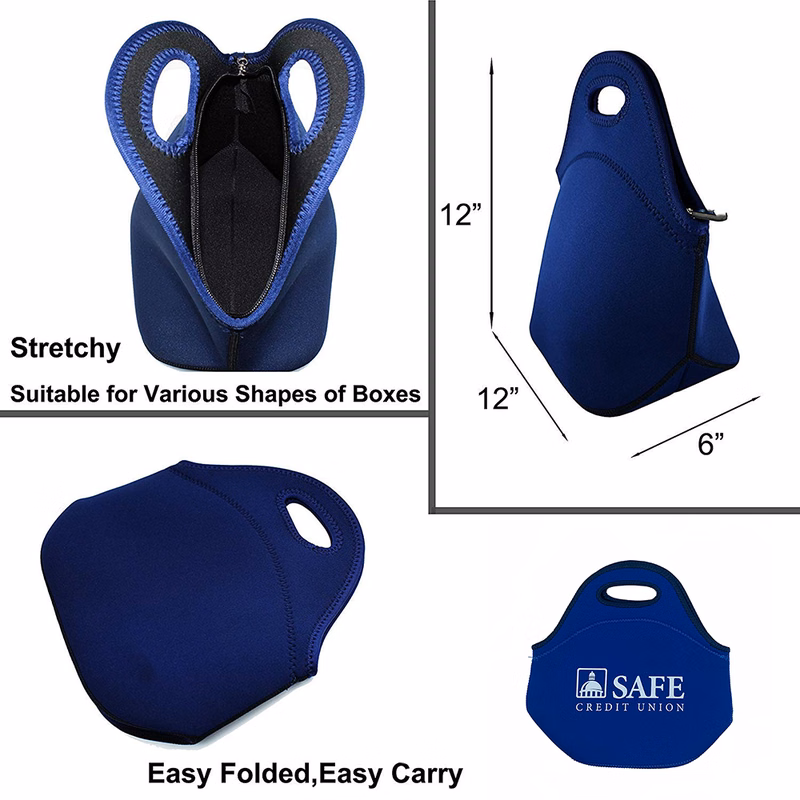 Easy Carry Neoprene Lunch Bag