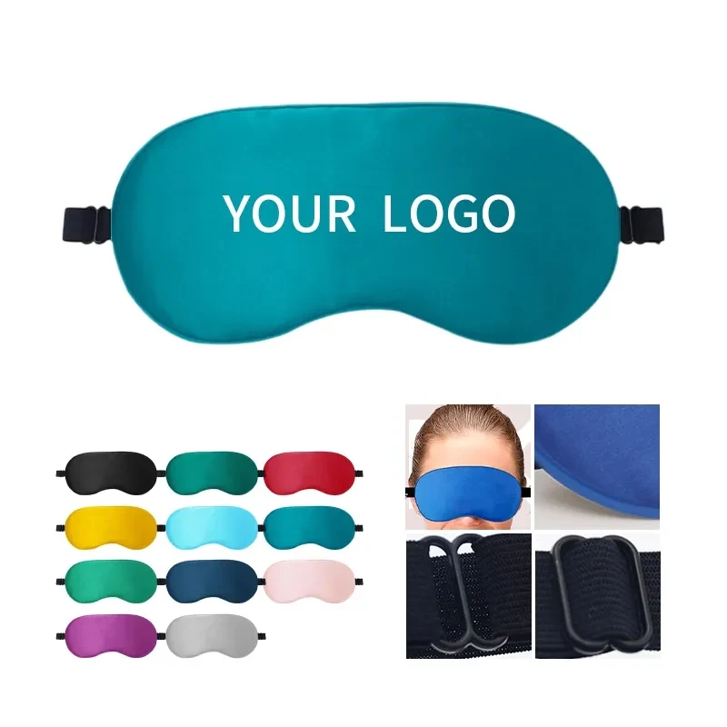 Polyester Silk Sleep Eye Mask for Restful 1