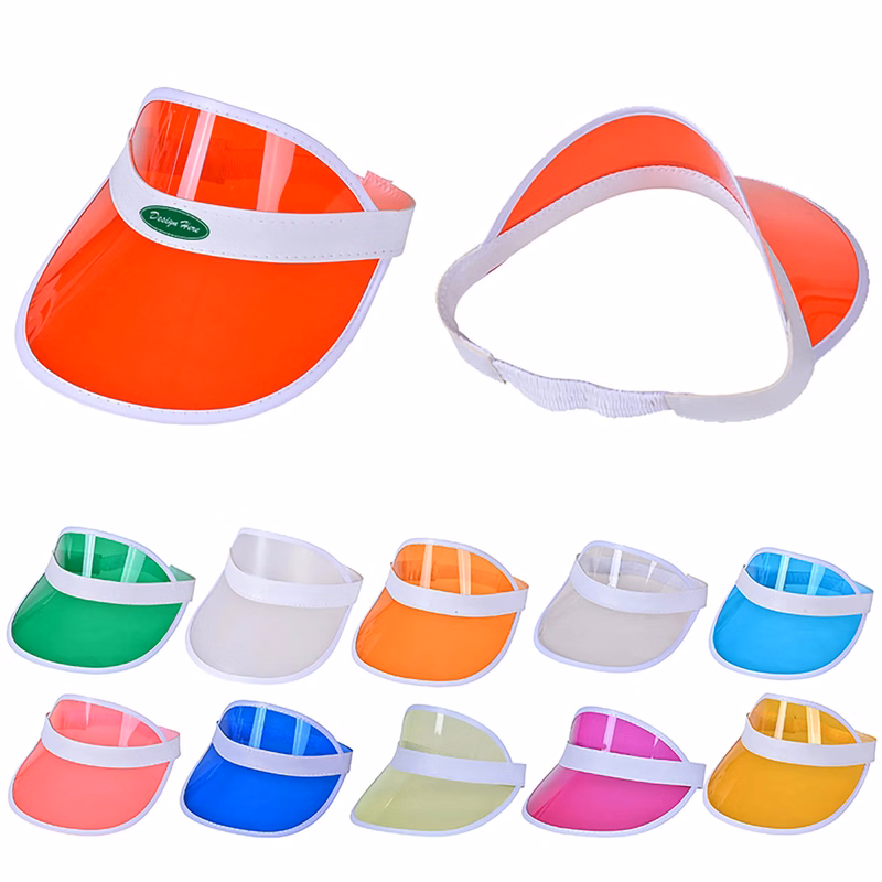 PVC Transparent Sun Visor