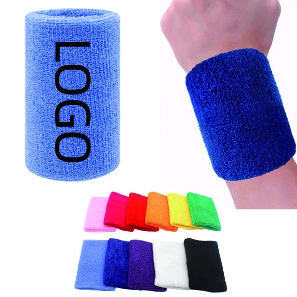 Sports Terry Cloth Wristband (5 7/8" W x 2 15/16" H) 1