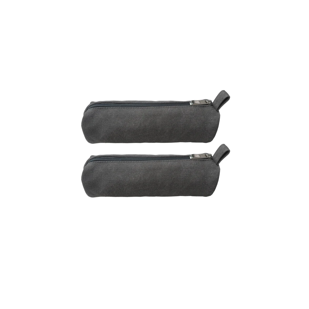 Heavy Canvas Stationery Portable bag Zipper Pencil Case 1
