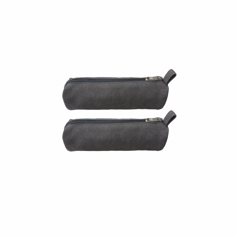 Heavy Canvas Stationery Portable bag Zipper Pencil Case