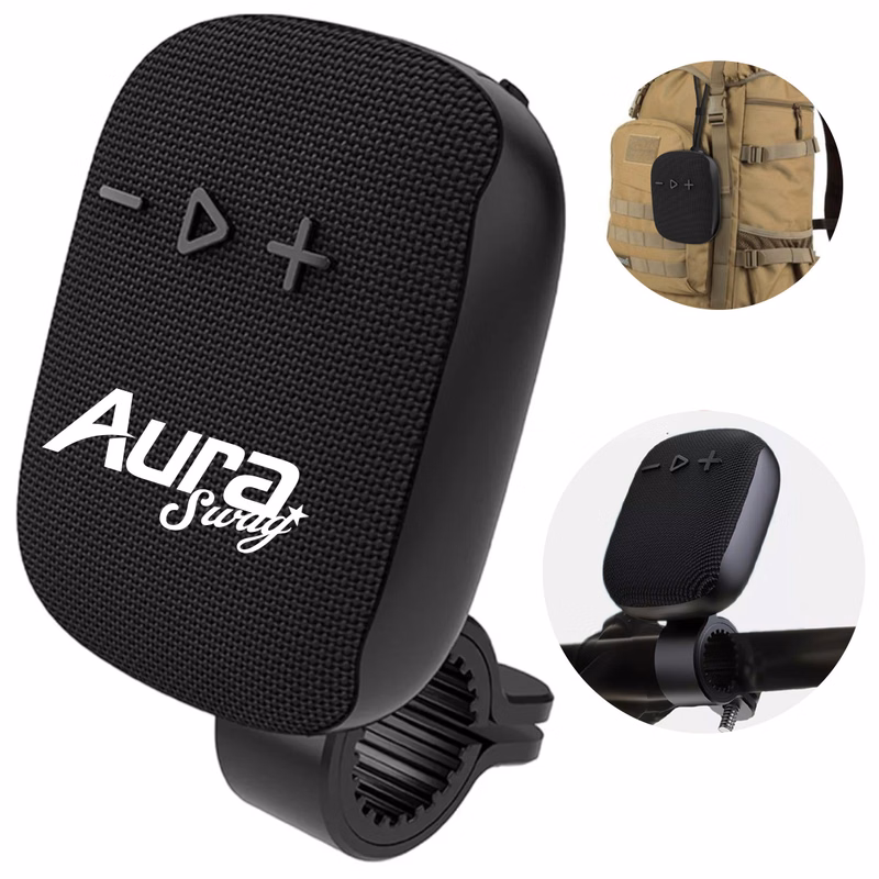 Bluetooth Outdoor Speaker W/ Mounting Clip For Cycling