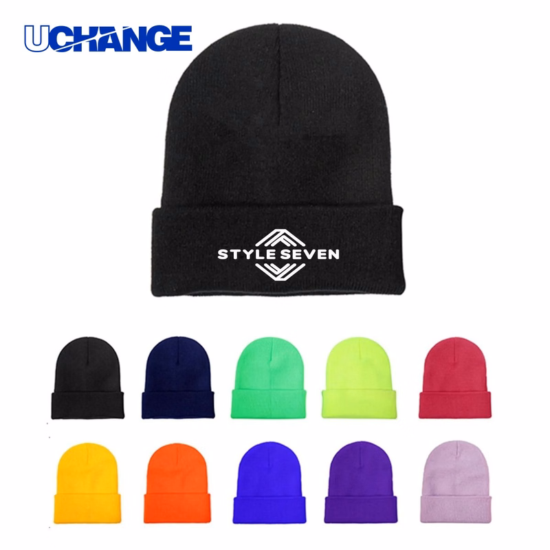 Ribbed Cuff Knit Cap