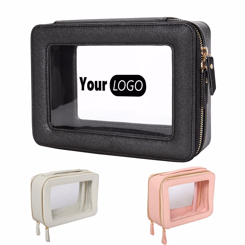 Transparent Pvc Women Cosmetic Bag