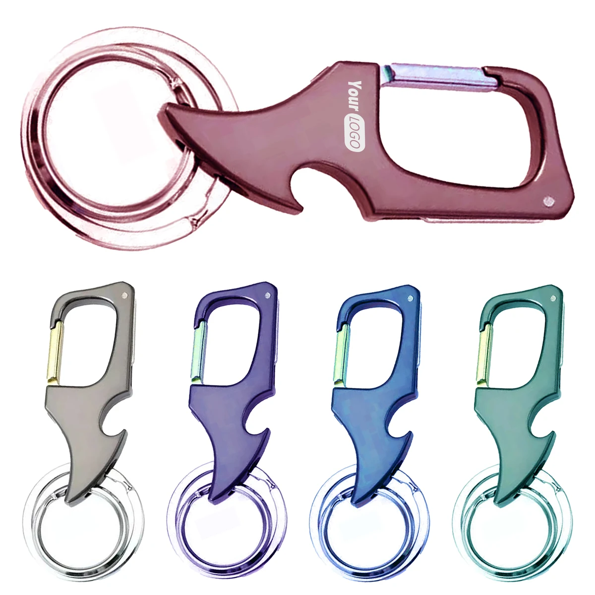 Stainless Steel Compact Multifunctional Keychain With Bottle Opener And Knife 1