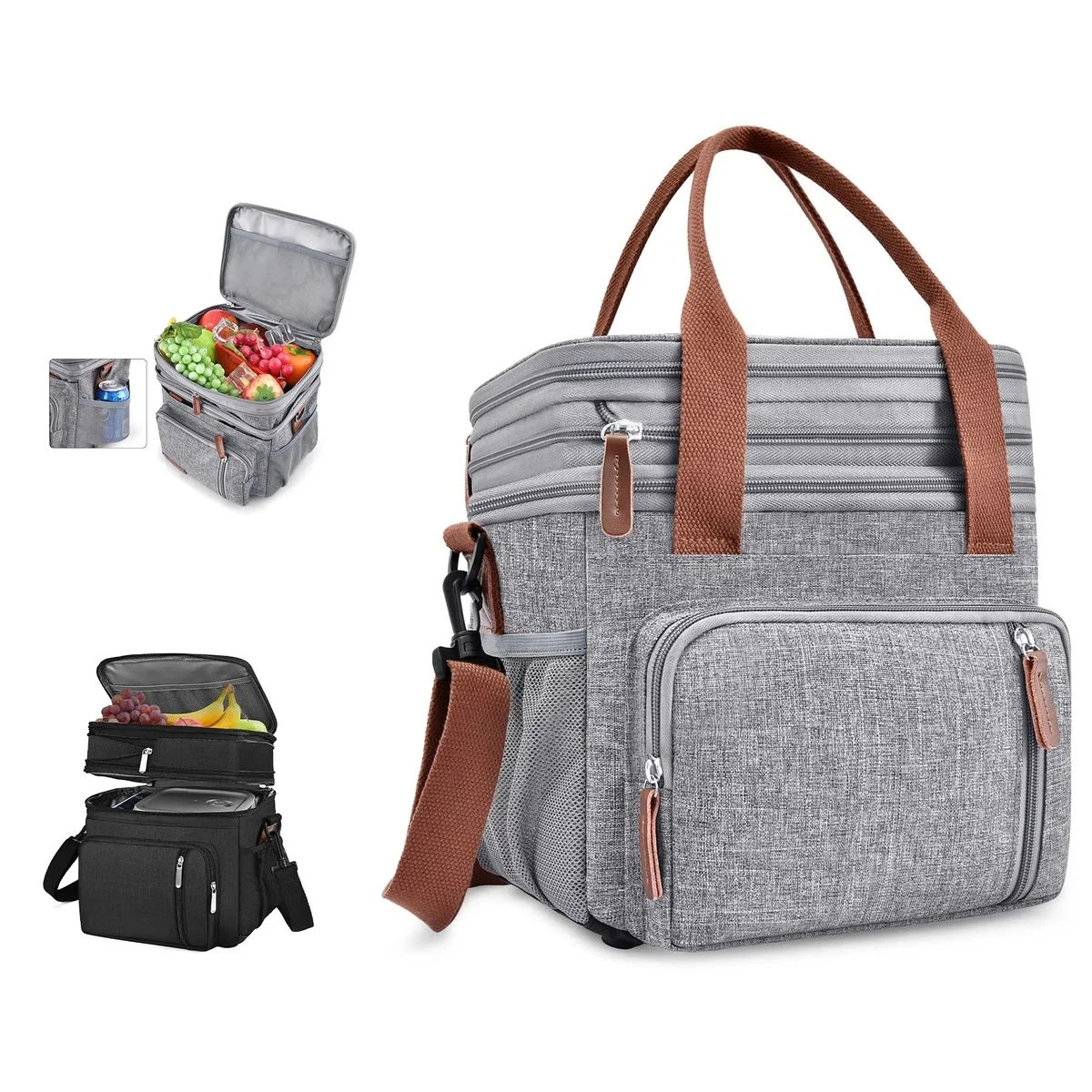 Dual Insulated Cooler Bag 1