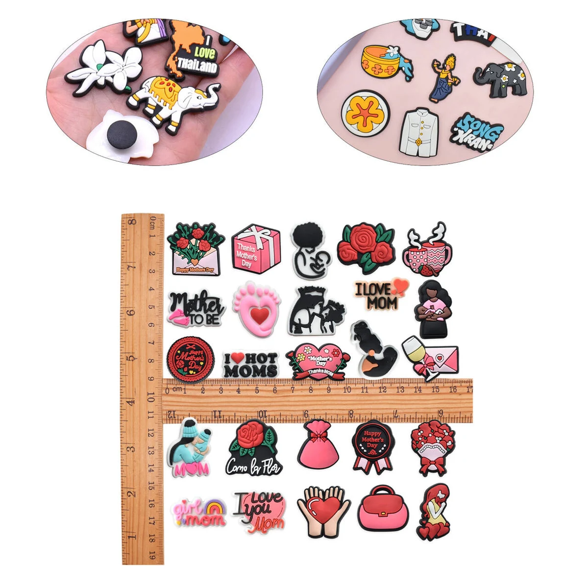 Full Color PVC Shoe Accessories 1