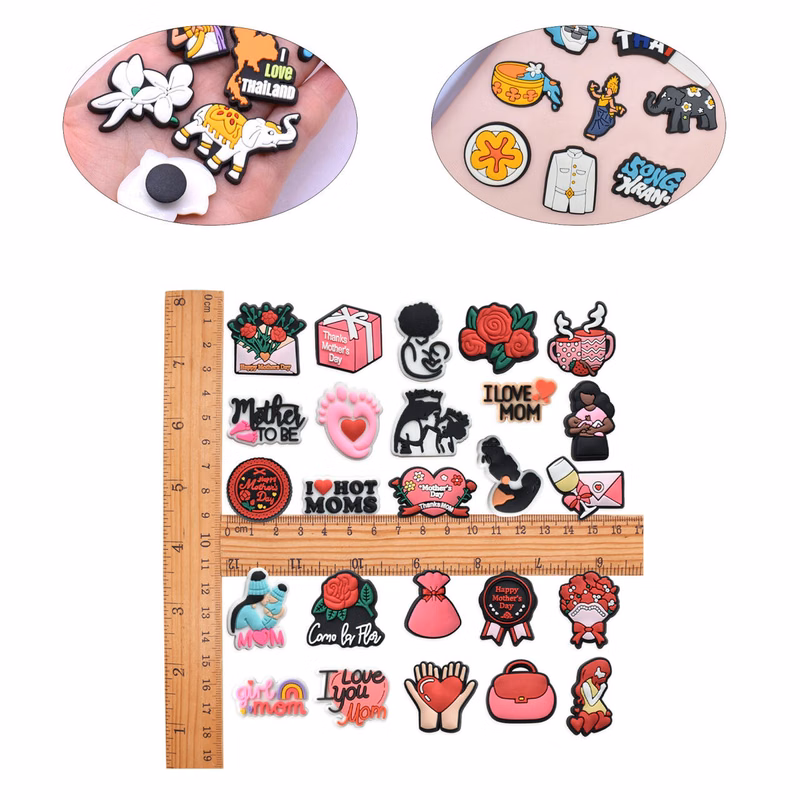 Full Color PVC Shoe Accessories