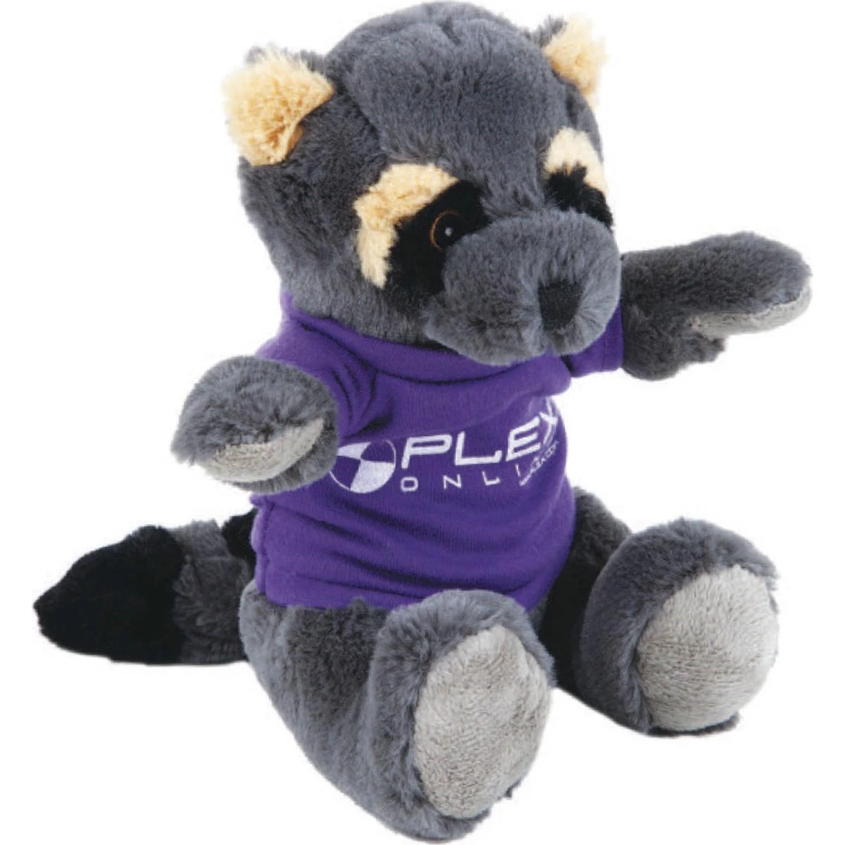 10" Soft Plush Friend- Raccoon 1