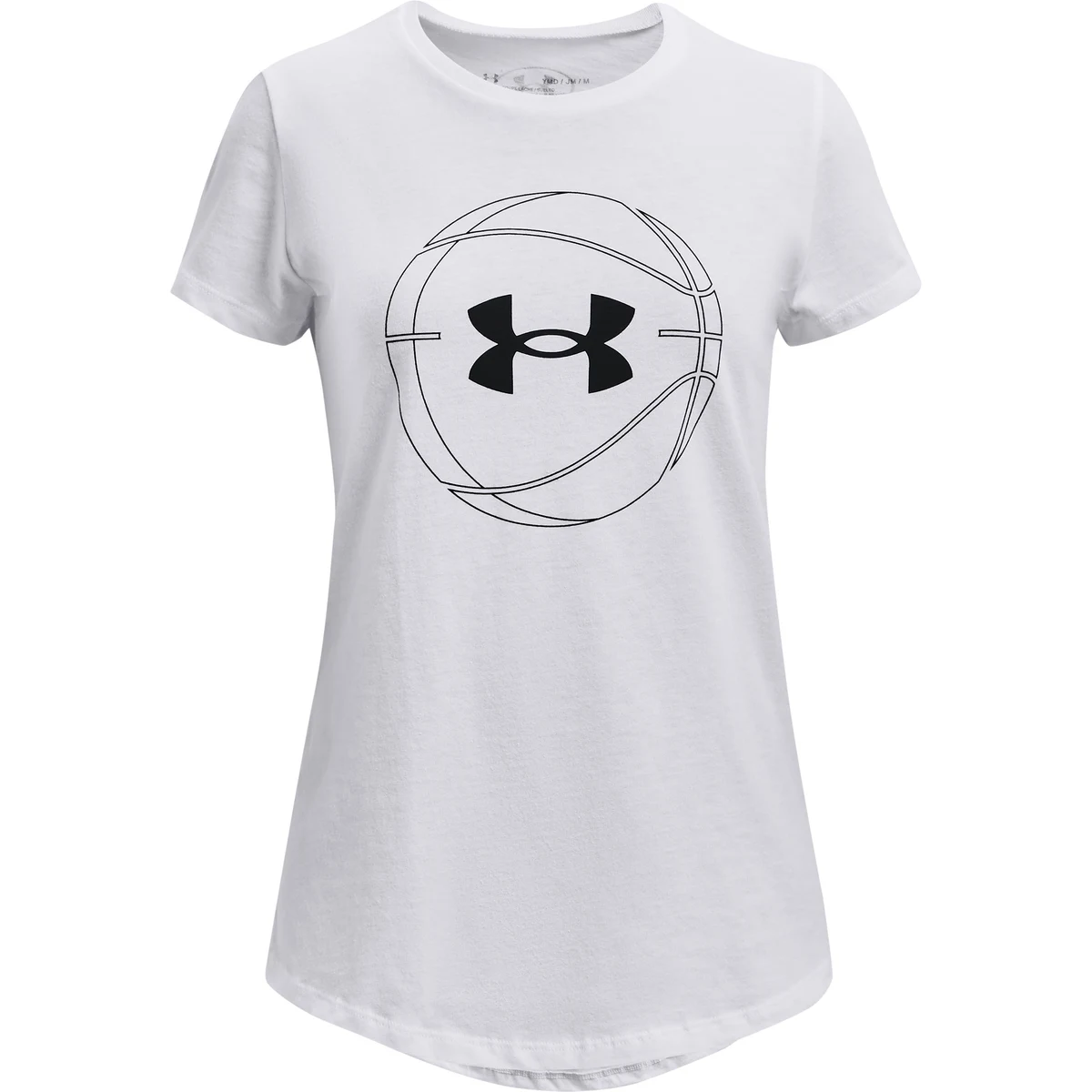 Girls' UA Basketball Short Sleeve T-Shirt 1