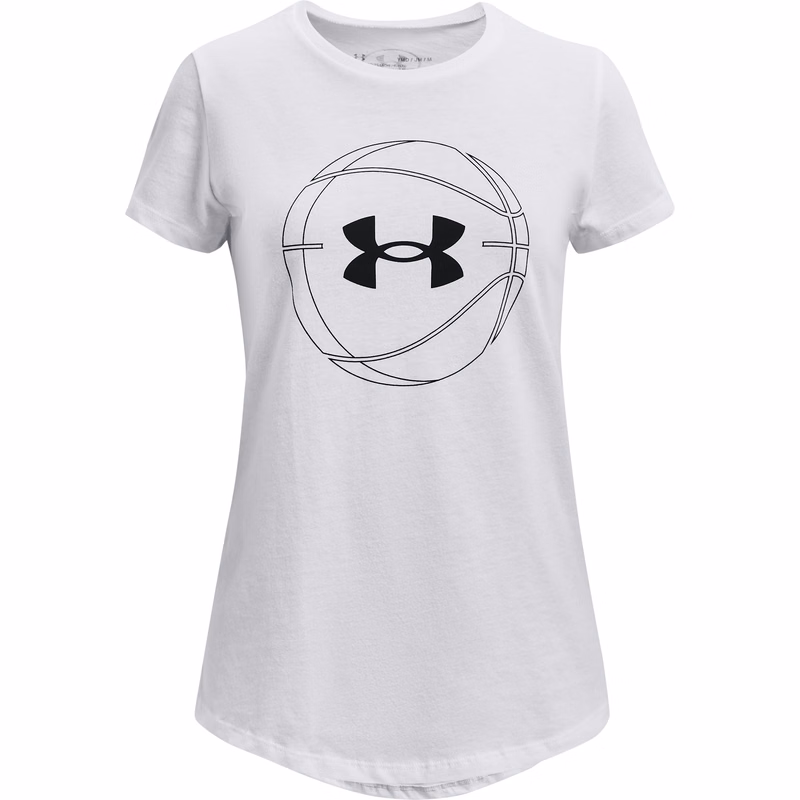 Girls' UA Basketball Short Sleeve T-Shirt 