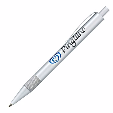 MATTE SILVER BRASS APOLLO II BALL POINT PEN