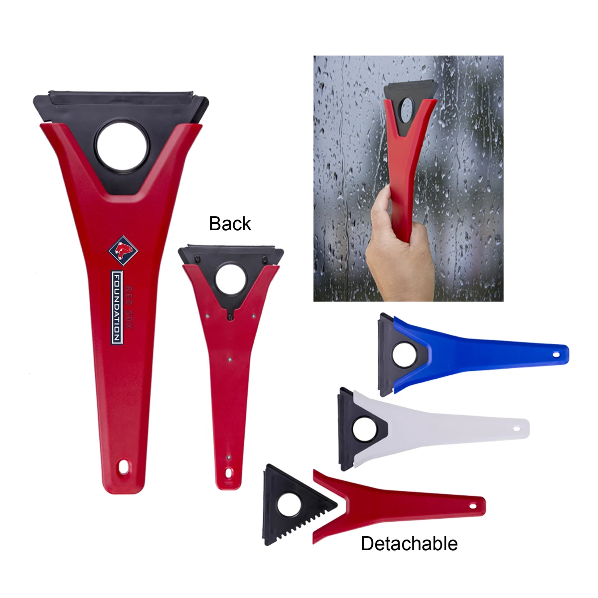 Tri Edge Detachable Ice Scraper 1