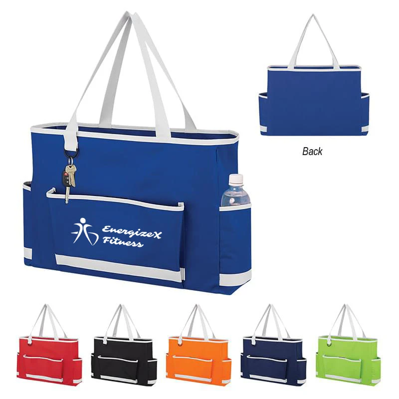 Tri-Pocket Tote Bag 1