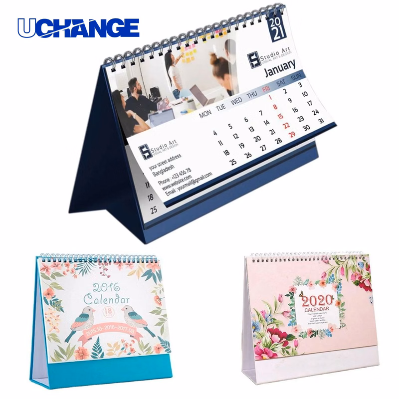 Full Color Desk Pad Calendar