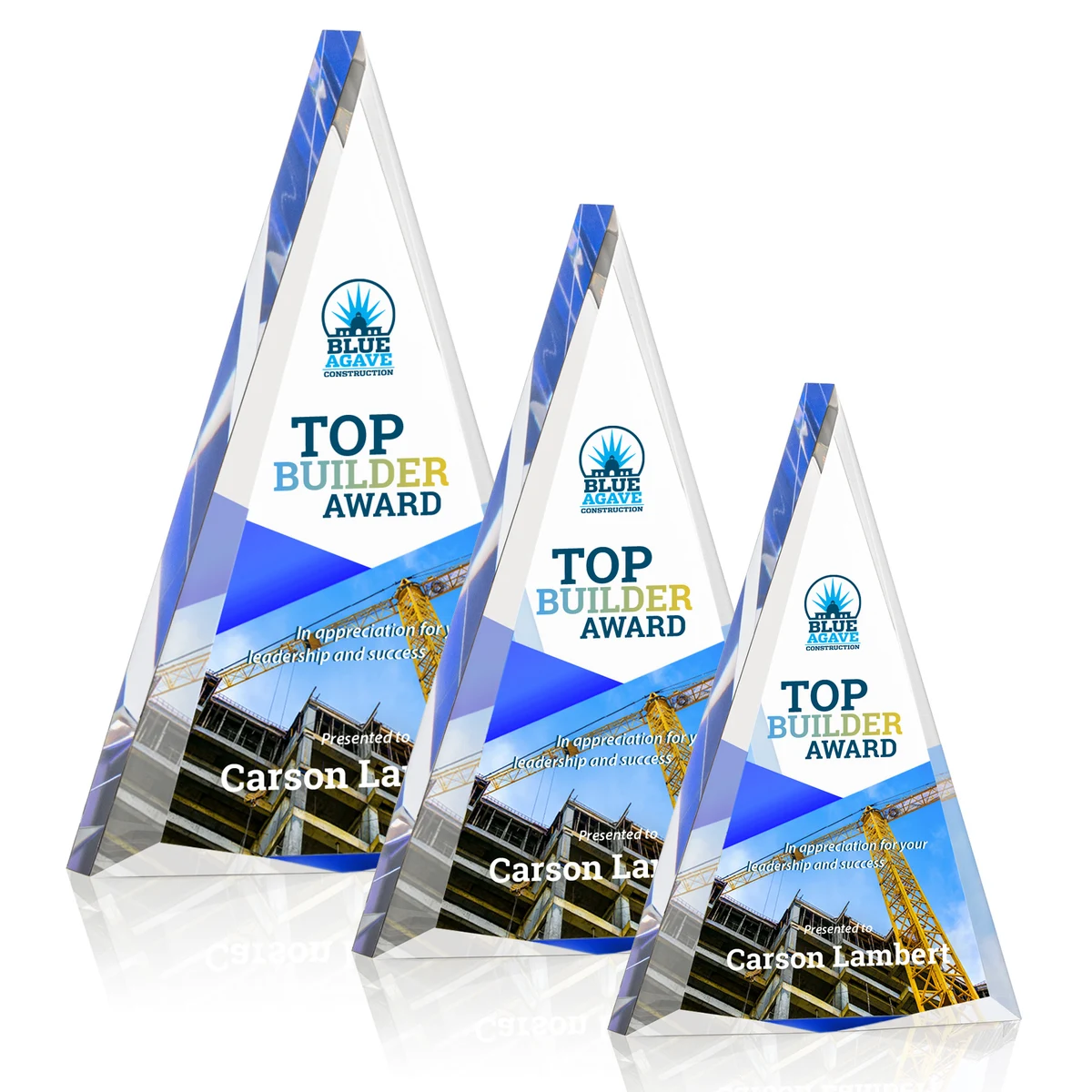 Shrewsbury VividPrint™ Award - Blue 1