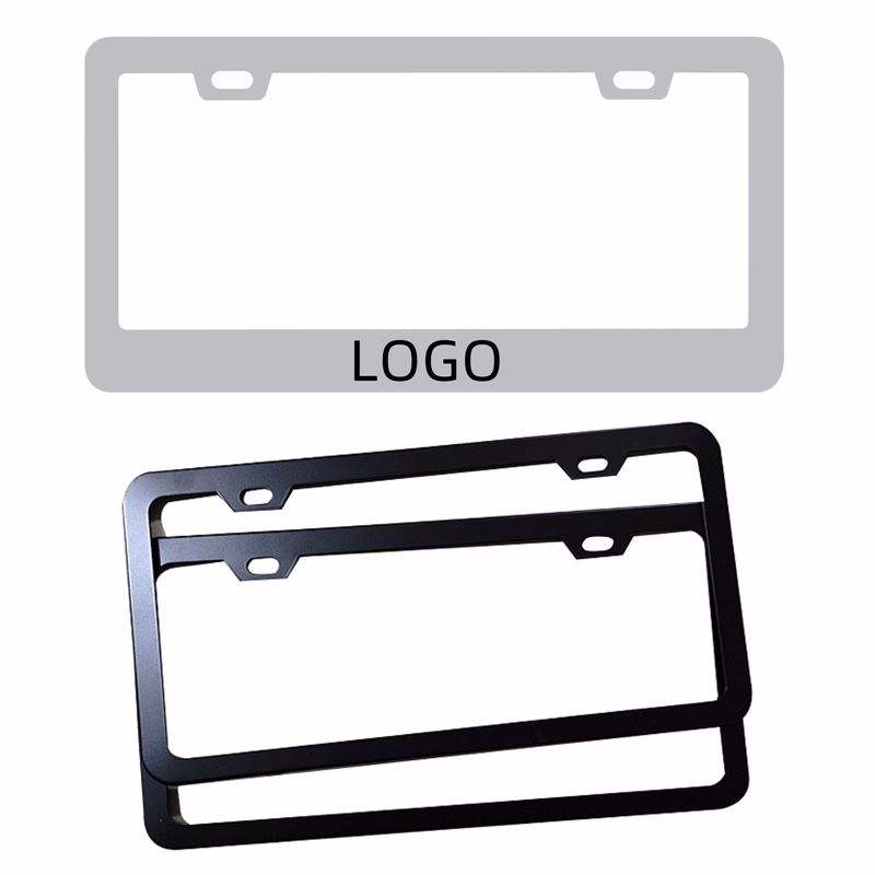 Personalized Aluminum Alloy License Plate Frame
