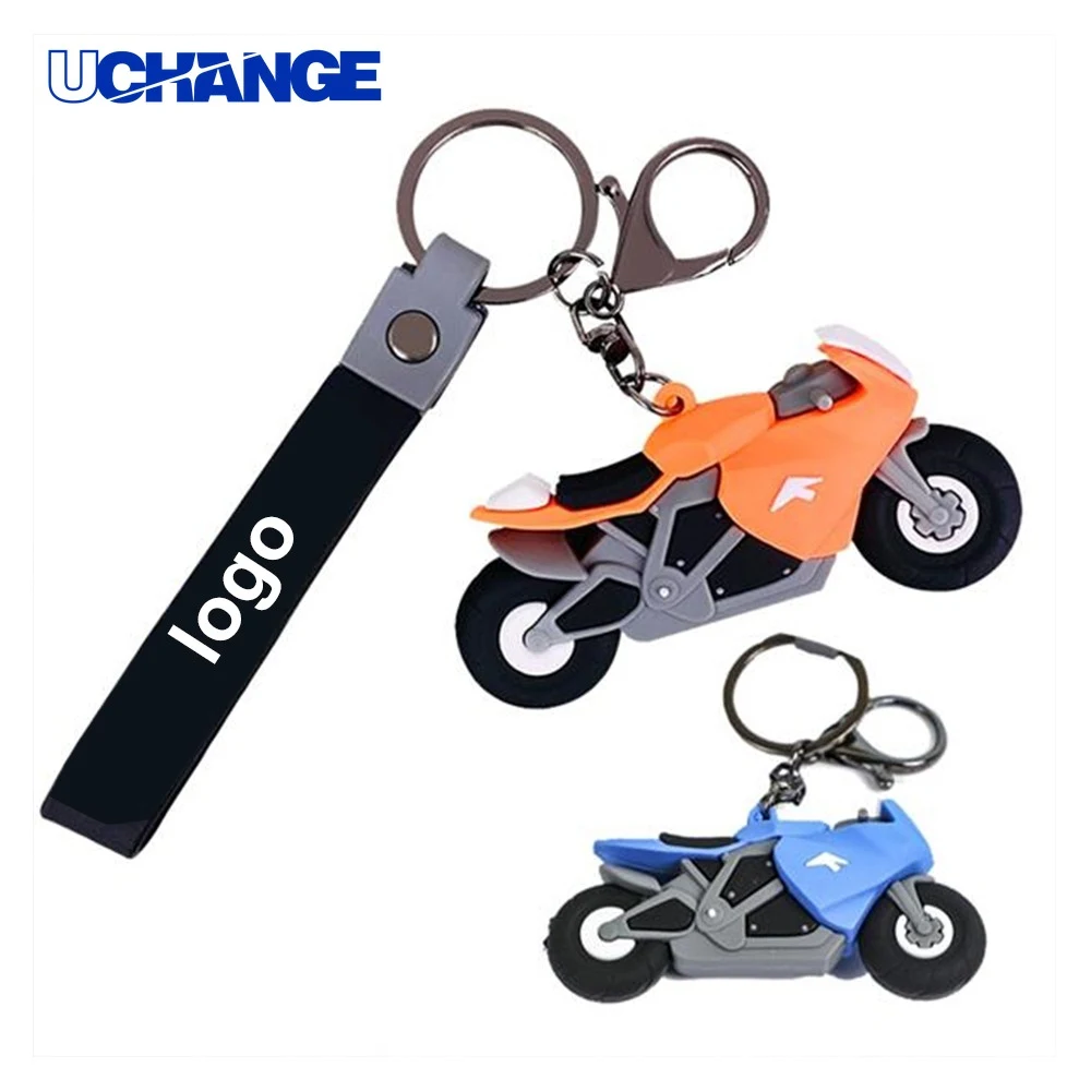 Motorcycle Logo Keychain Accessory 1