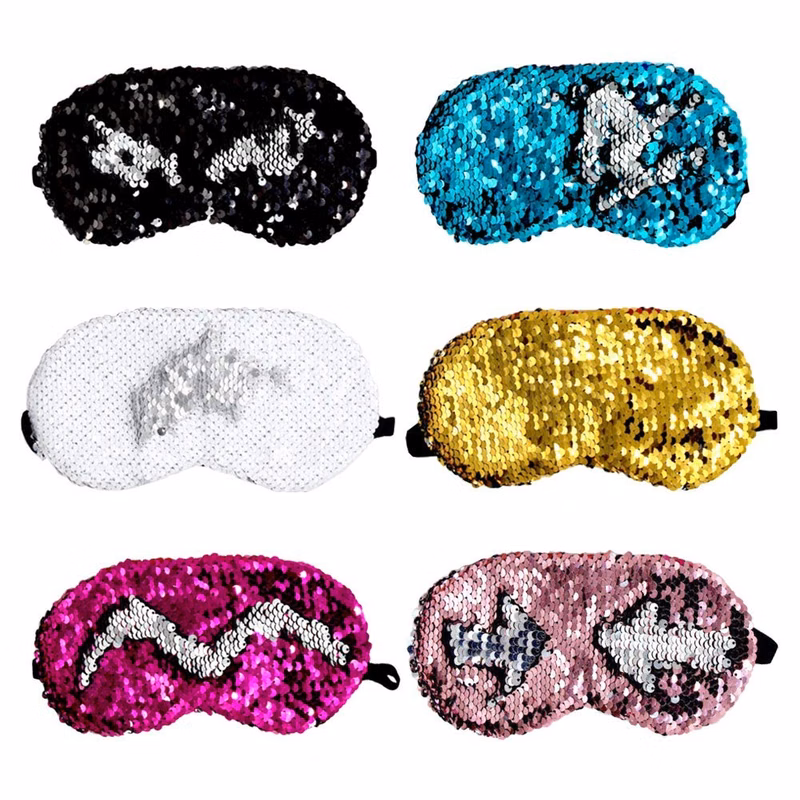 Glitter Sequins Sleeping Eye Mask