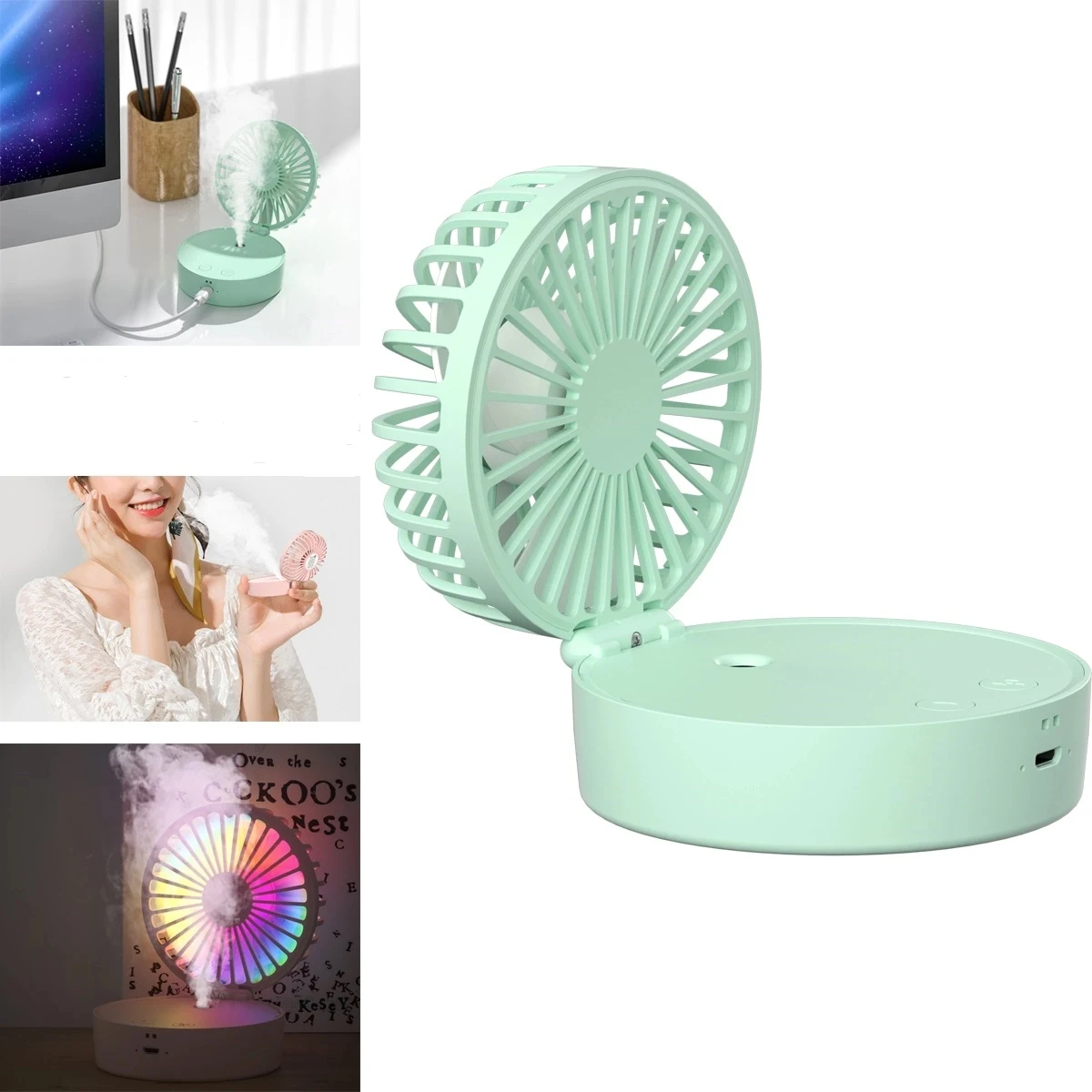 Handheld Usb Spray Fan 1