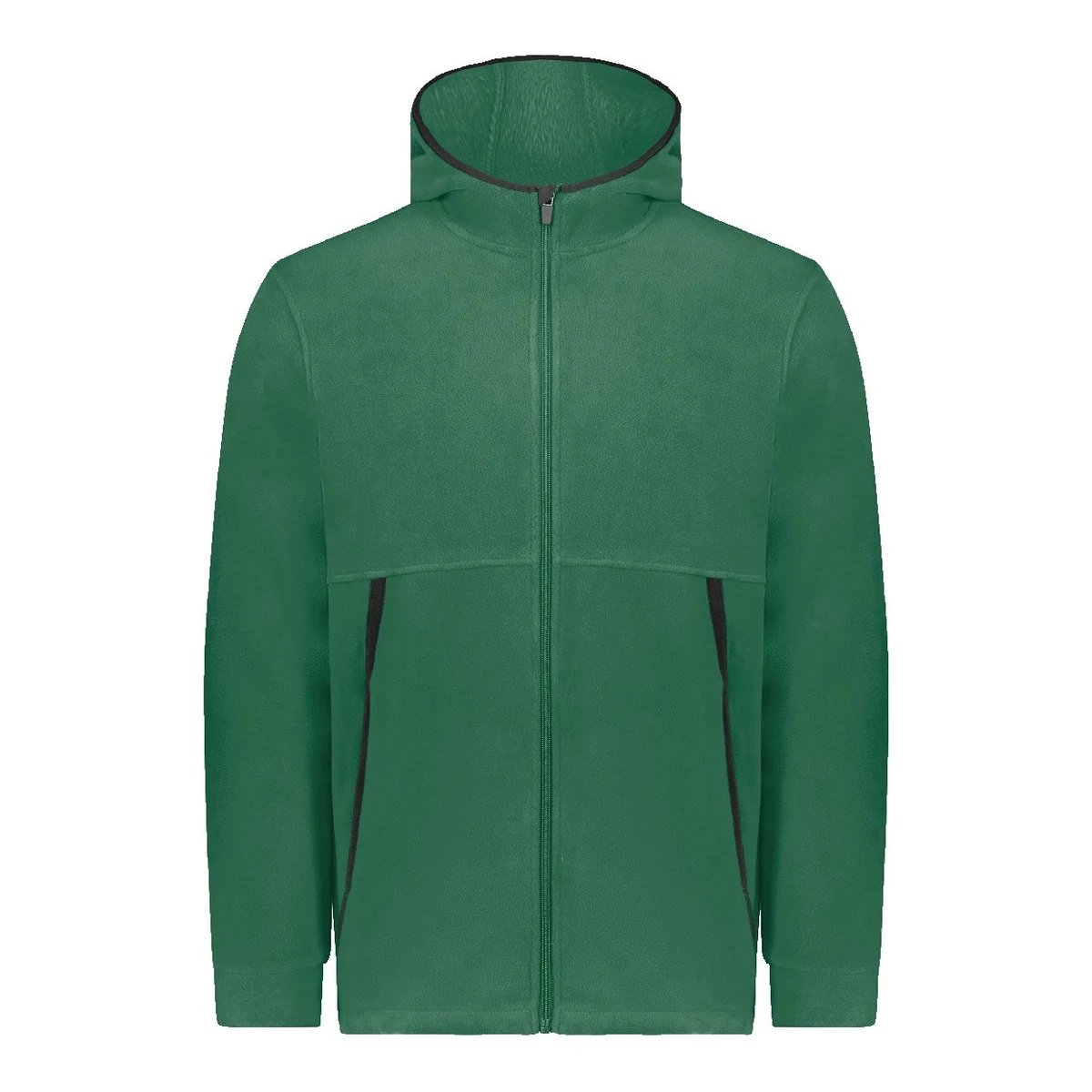 Unisex Eco Revive™ Polar Fleece Hooded Full-Zip Jacket - 6858 1