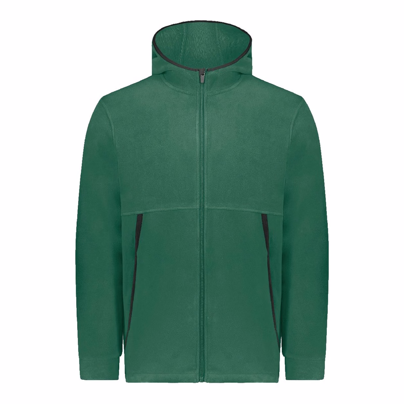 Unisex Eco Revive™ Polar Fleece Hooded Full-Zip Jacket - 6858