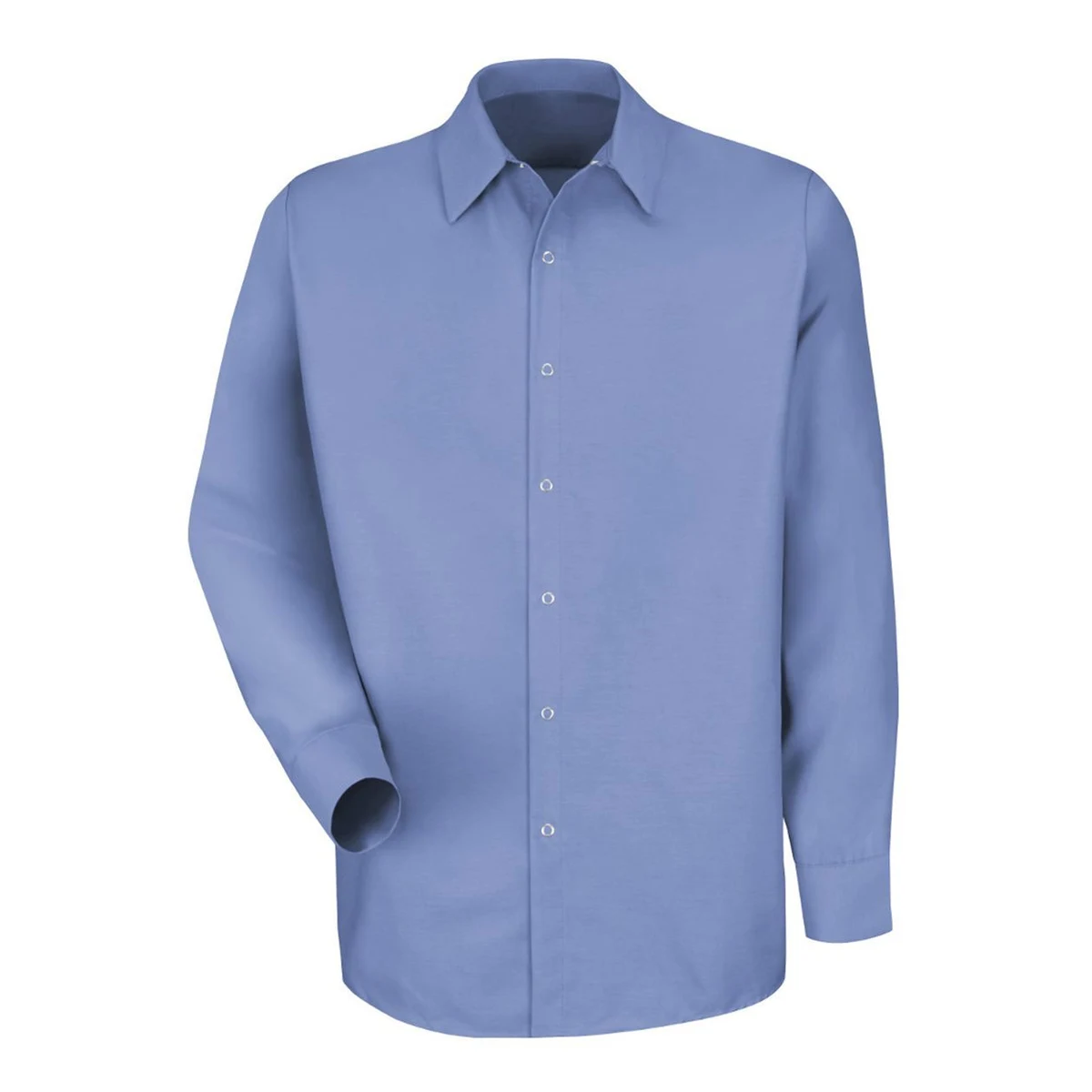 Men's Specialized Pocketless Poplin Long Sleeve Work Shirt - SP16 1
