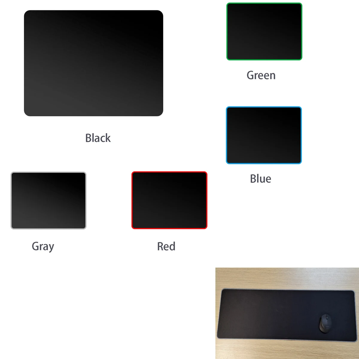 Standard Rubber Mouse Pad 1
