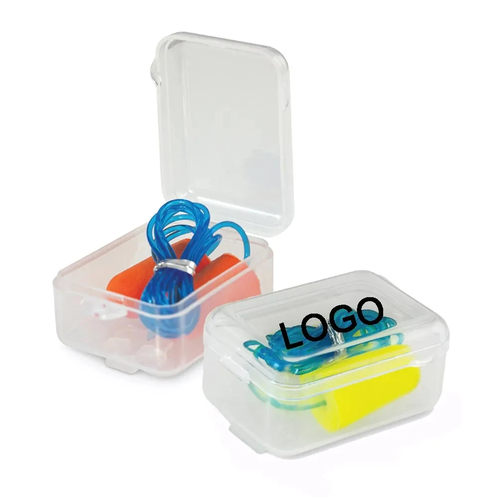 Corded Ear Plugs in Clip Case 1