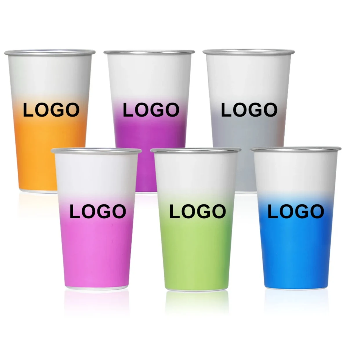 17oz Thermochromic Aluminum Cup 1