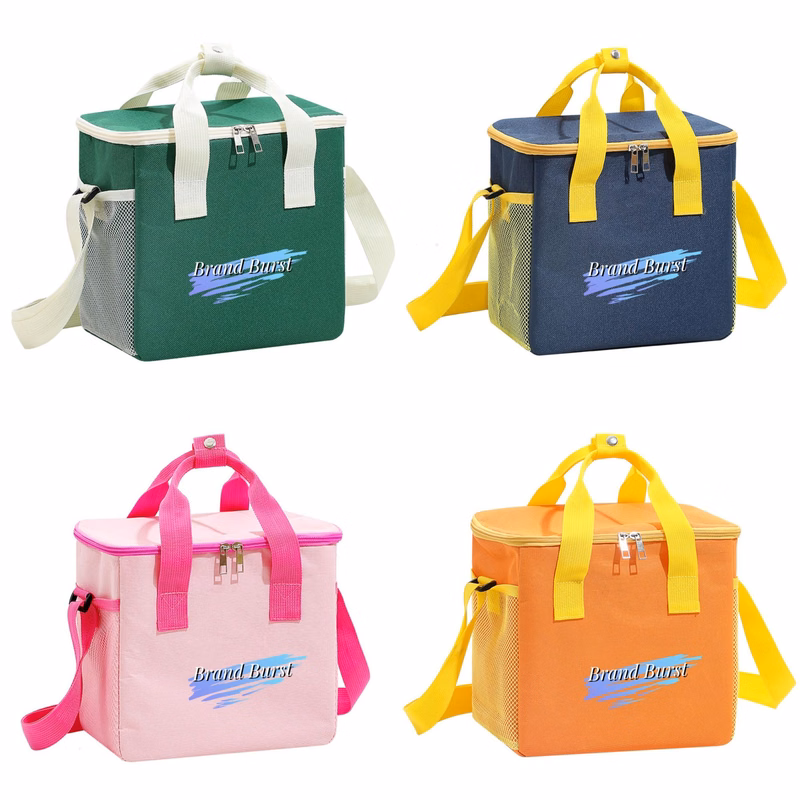 8L Aluminum Foil Insulated Cooler Bag