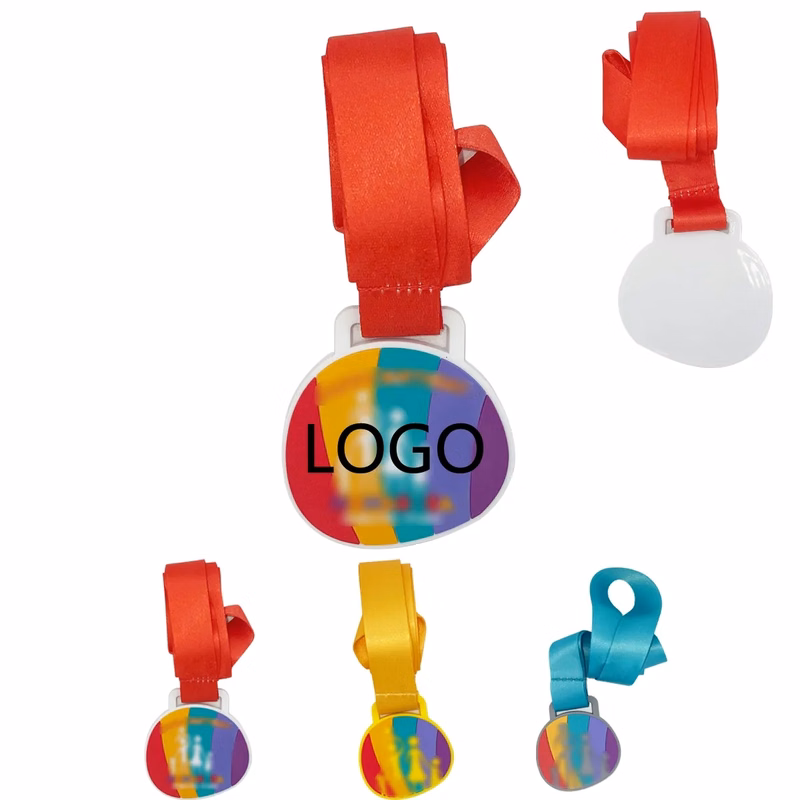 Pvc Soft Sports Medals With Neck Ribbons