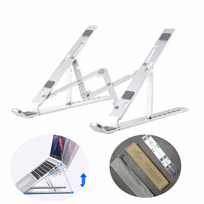Aluminum Alloy Foldable Labtop Stannd & Holder